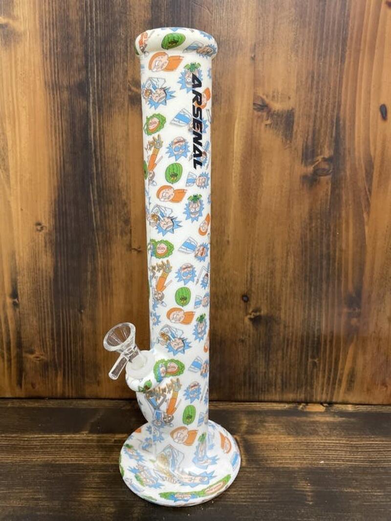 12'' Rick and Morty Silicone Straight Shot
