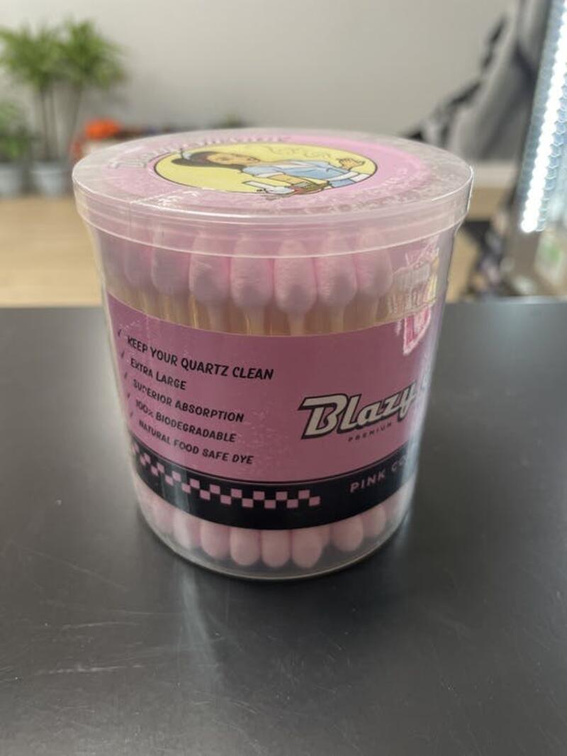 Blazy Susan Pink cotton buds (100 pack)