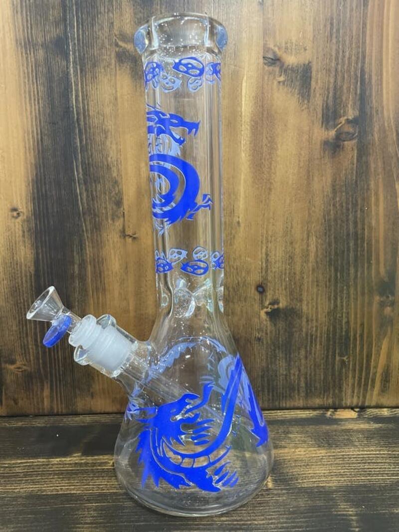 13" Blue Dragon Beaker Bong