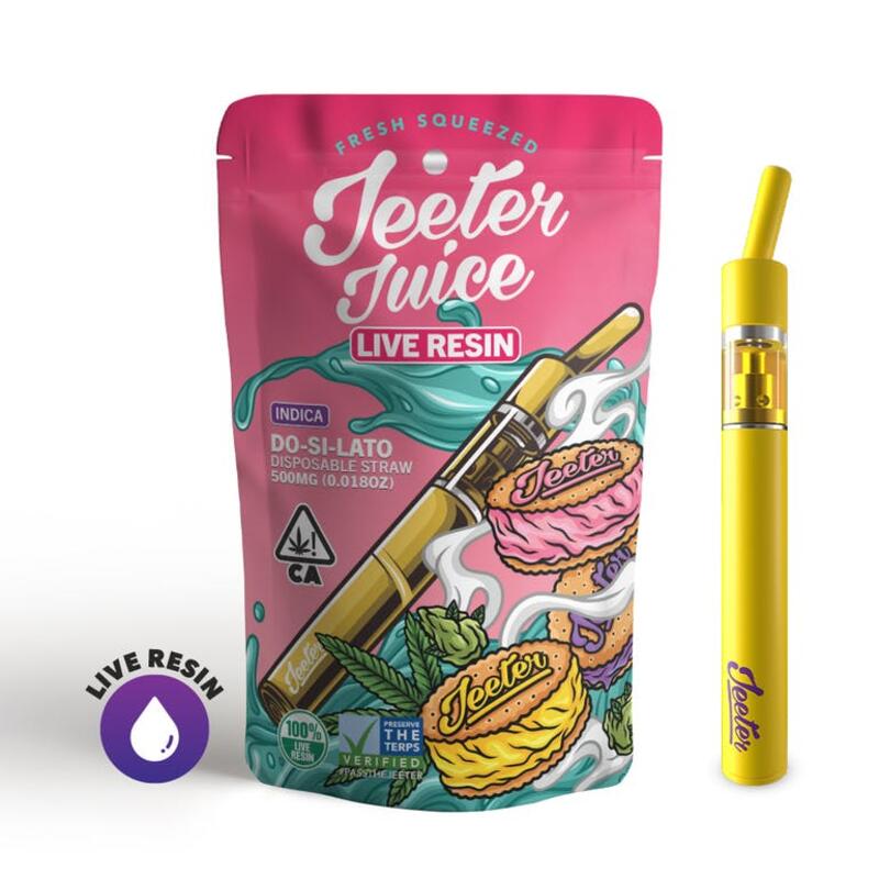 Jeeter Juice Disposable Live Resin Straw - Do-Si-Lato