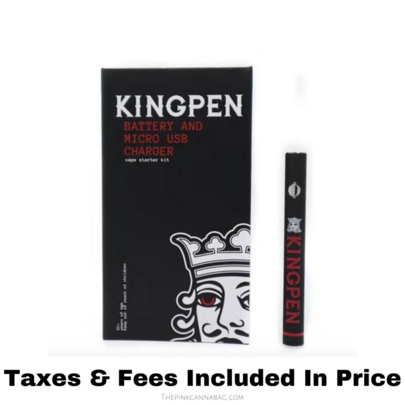 Kingpen | Battery & USB Charger Starter Vape Kit