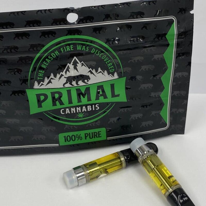 Primal Cannabis - Distillate Cartridge / Strawberry Cough 1g