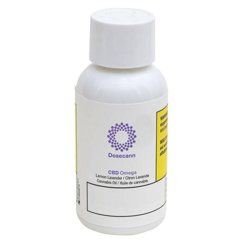 DOSECANN - CBD Omega Lemon Lavender Oil 30ml