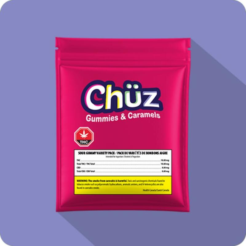 Chuz Sour Soft Chew Variety Pack