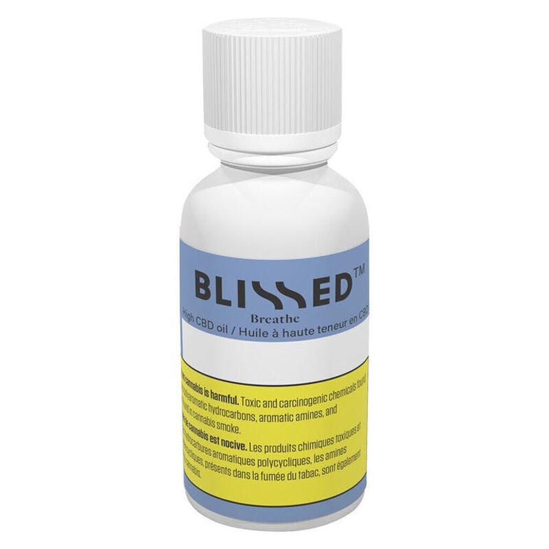 BLISSED-Breathe High CBD Oil