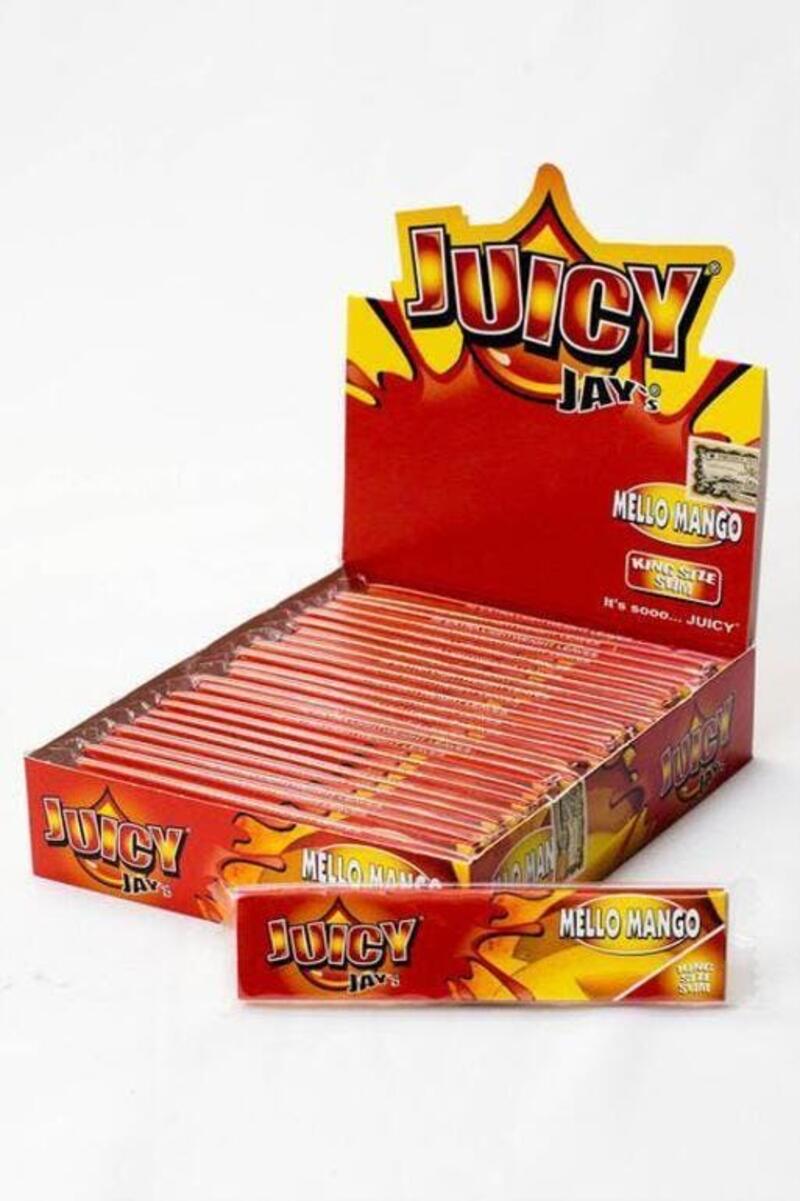 Juicy Jay's - King Size Rolling Papers - Mello Mango