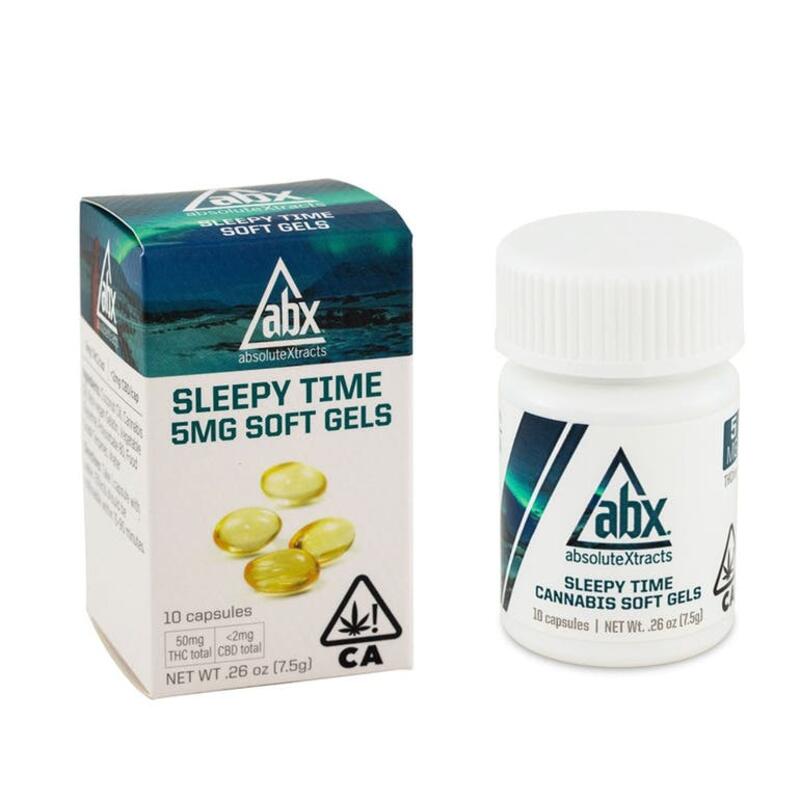 ABX Sleepytime Softgels 5mg 10ct