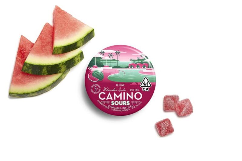 Camino Sours Watermelon Spritz Gummies 100mg
