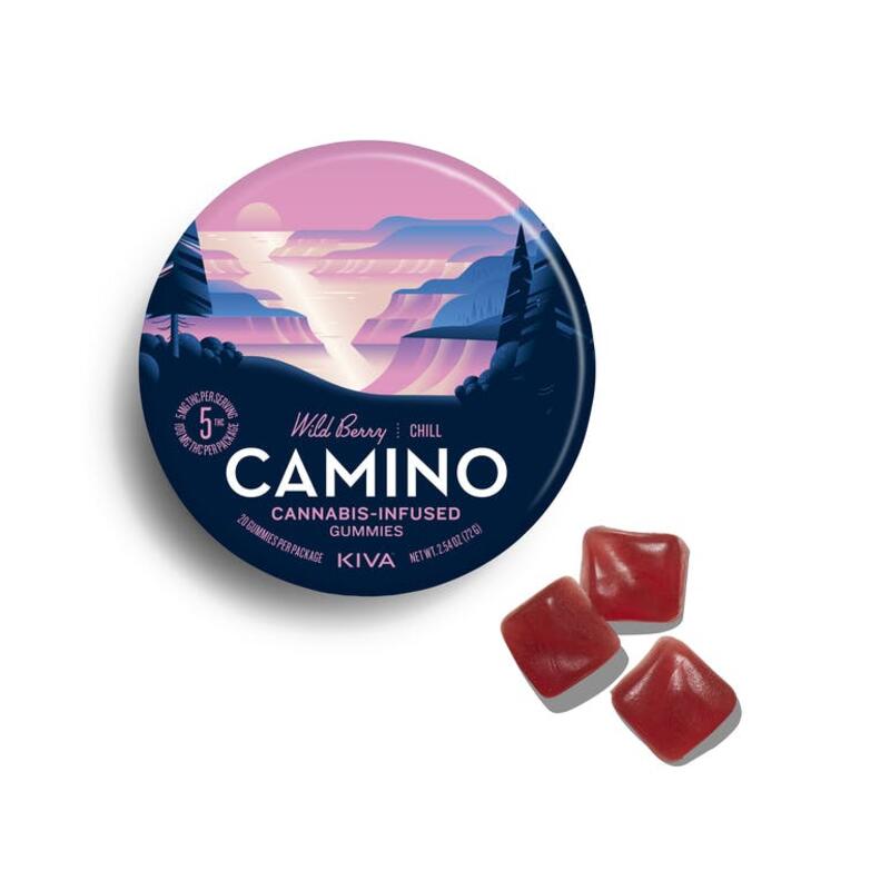 Camino - Fruit Chews 100mg 20pk - Wild Berry
