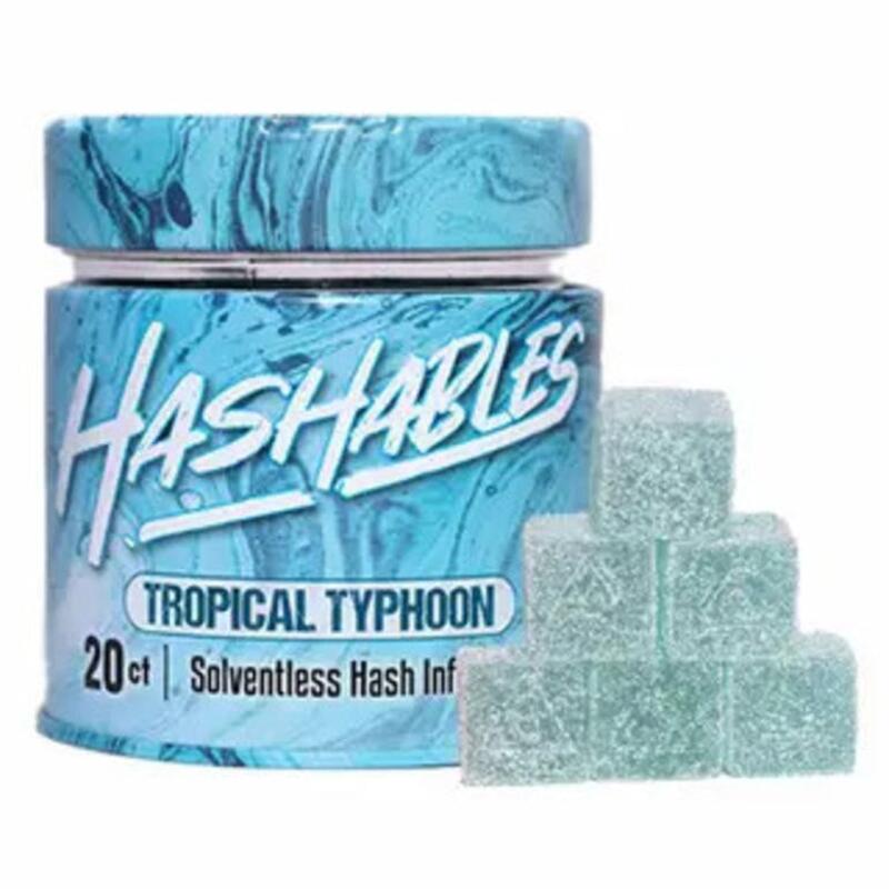 Hashables - Fruit Chews 100mg 20pk - Tropical Typhoon