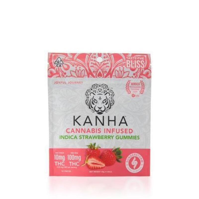 Kahna - Strawberry (Indica) Gummy