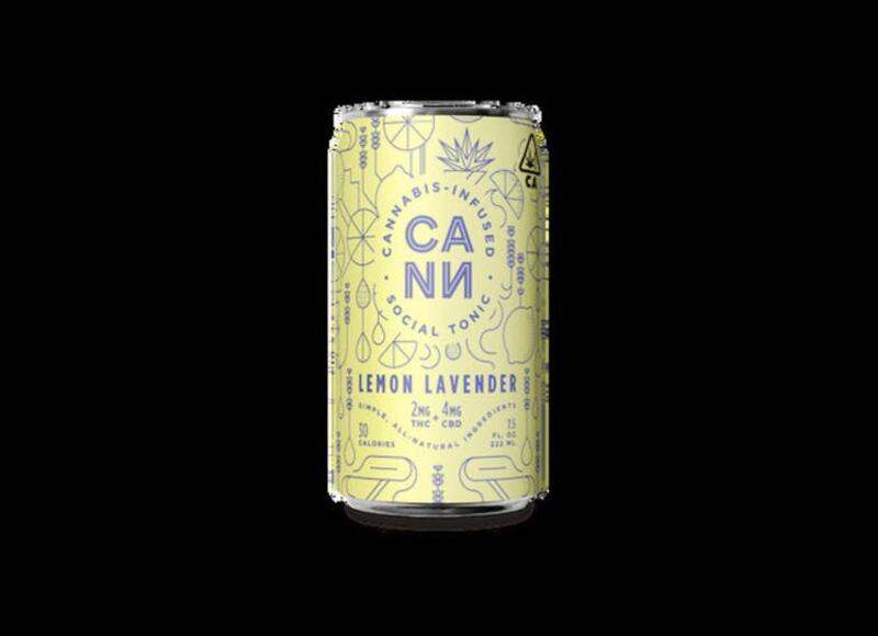 Cann - Tonic 12mg 6pk - 2:1 Lemon Lavender