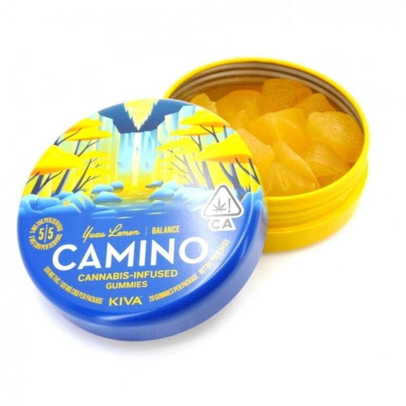 Camino - Fruit Chews 100mg 20pk - 1:1 Yuzu Lemon