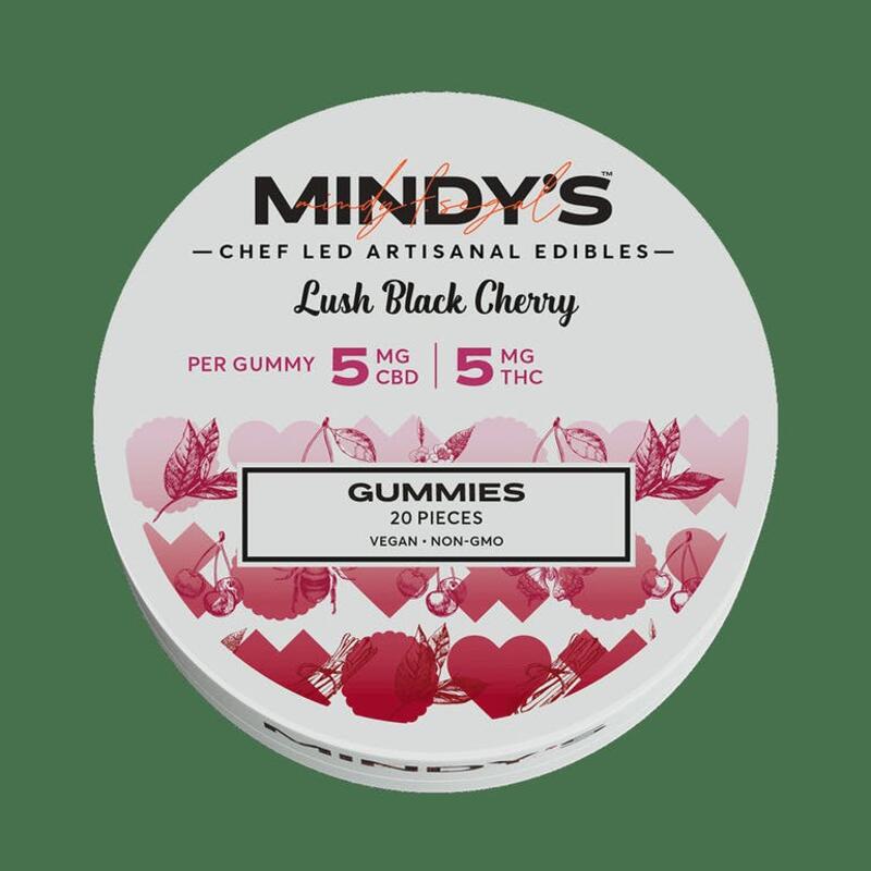 Mindy's - Gummies 100mg 20pk - Lush Black Cherry 1:1