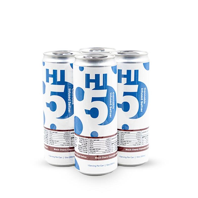 Hi5 - Seltzer 20mg 4pk - Black Cherry
