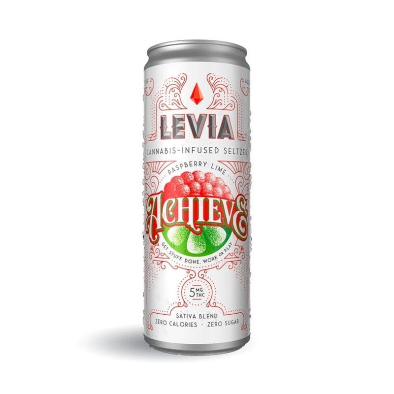 Achieve Sativa Seltzer - LEVIA
