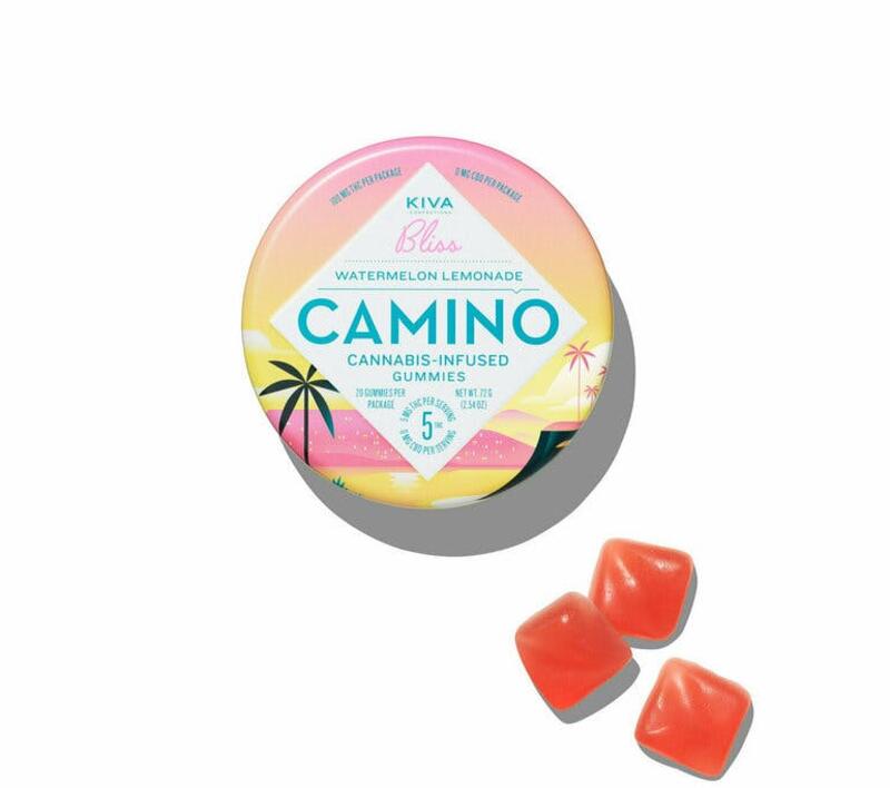 Camino - Fruit Chews 100mg 20pk - Watermelon Lemonade