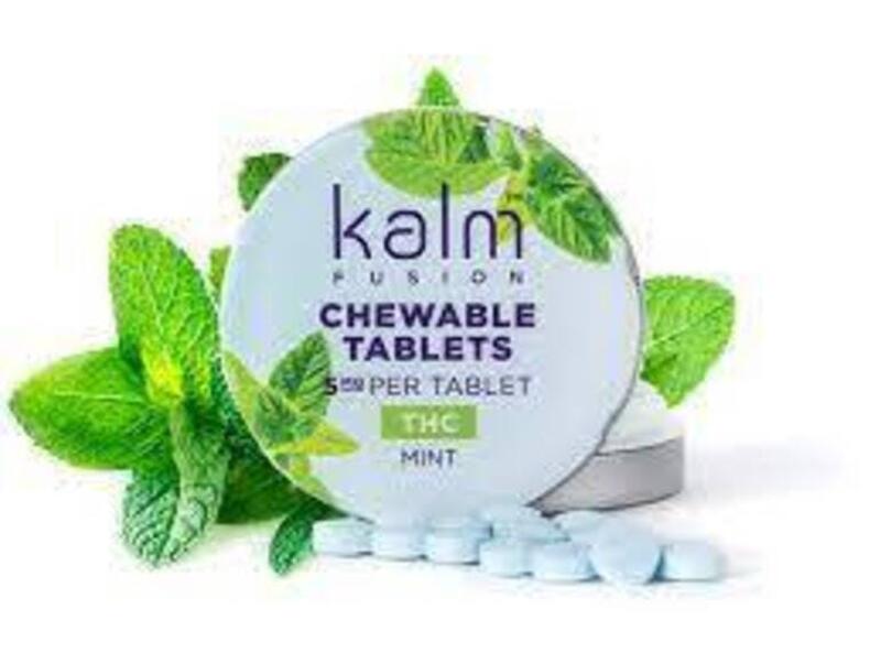 Blue Mint - Kalm Fusion Chewable Tablets