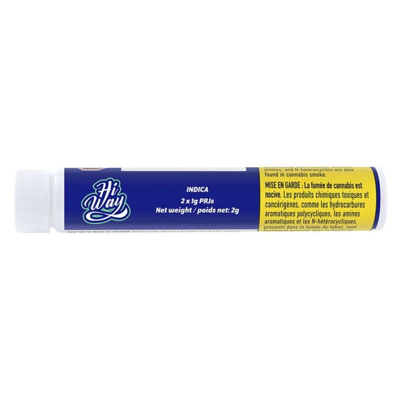 Indica Pre-Roll by Hiway - Indica Pre-Roll Pre-Rolls