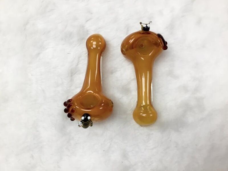 Bumble Bee Glass Pipe