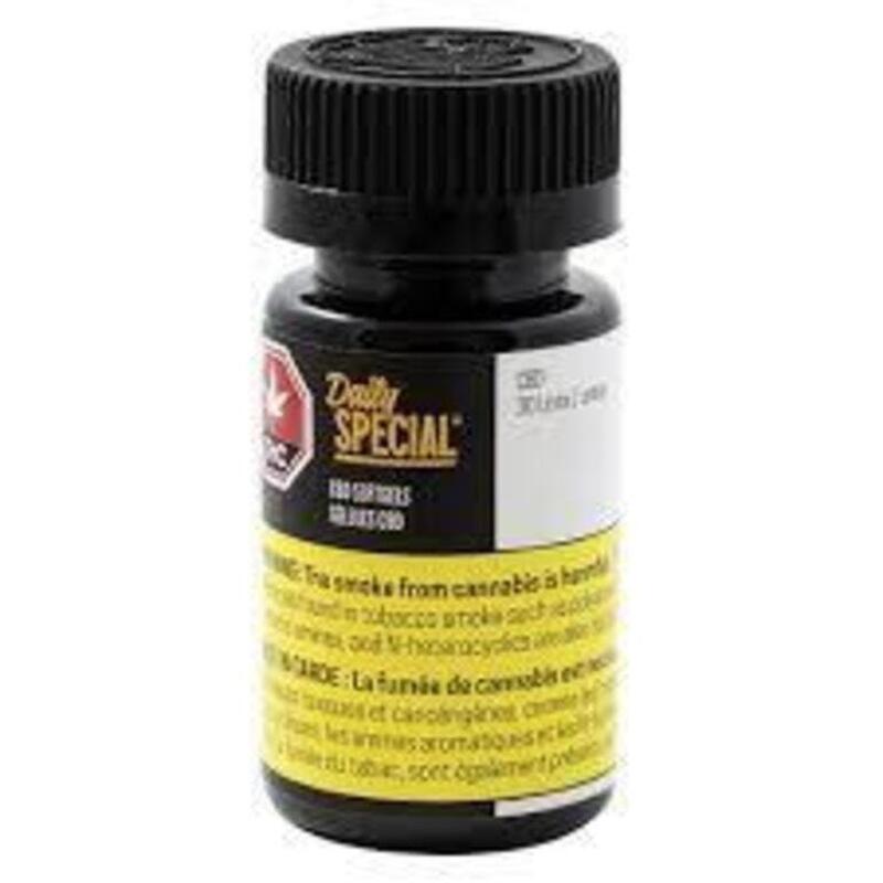 Daily Special - Indica THC Capsules 30 x 5mg - Daily Special - Indica THC Capsules 30 x 5mg