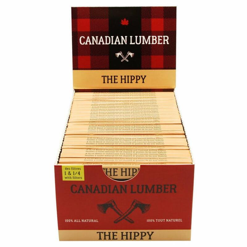1 1/4" Hippy Rolling Papers by Canadian Lumber