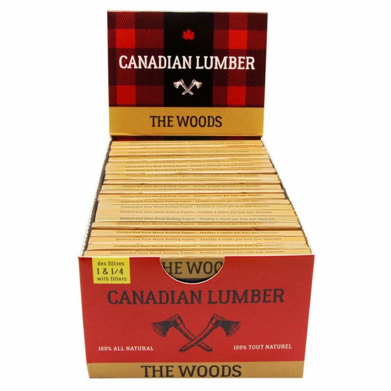 1 1/4" Woods Rolling Papers by Canadian Lumber