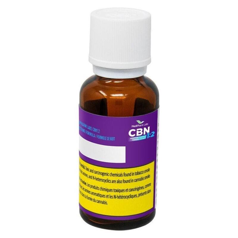 CBN 1:2 NightTime Formula Oil - MediPharm - CBN 1:2 NightTime Formula Oil 30ml Oils