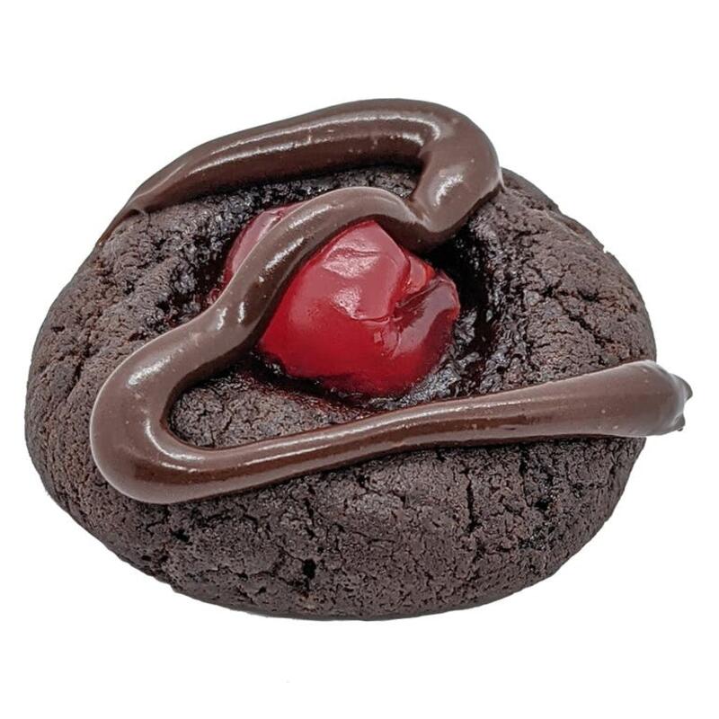 Merry Cherry Chocolate Cookie - Slowride Bakery - Merry Cherry Chocolate Cookie 1x20g Baked Goods