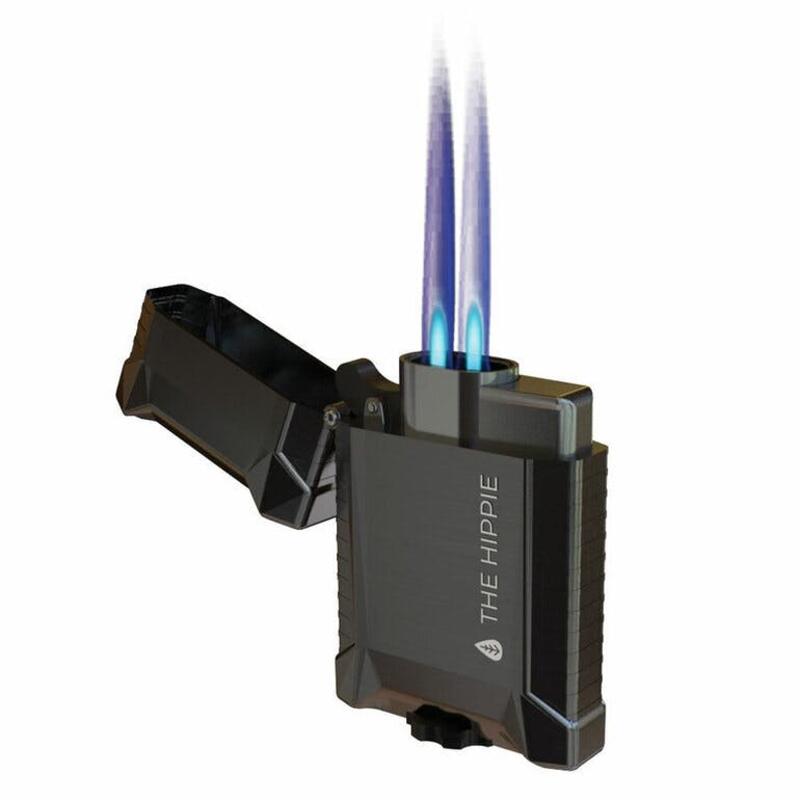 Double Jet Flame Torch Lighter by The Hippie Pipe