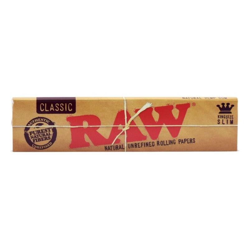 Raw classic Kings - Classic Papers King Size Rolling Papers, Cones and Filters