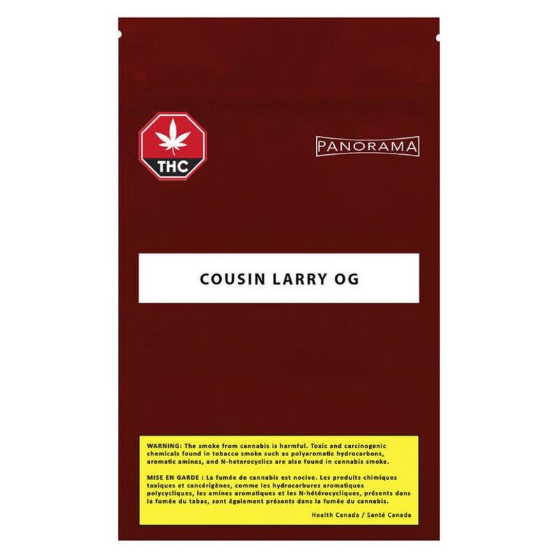 Cousin Larry OG ( Panorama) - Cousin Larry OG 3.5g Dried Flower