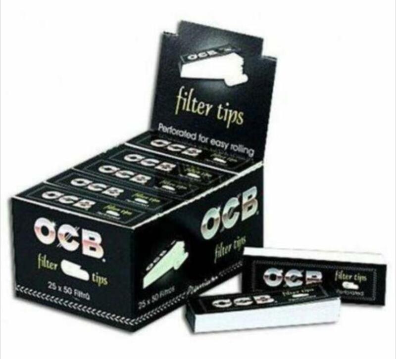 OCB Black Premium Filter-Tips