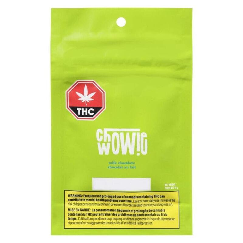 Chowie Wowie - THC Solid Milk Chocolate Blend - 1x16g