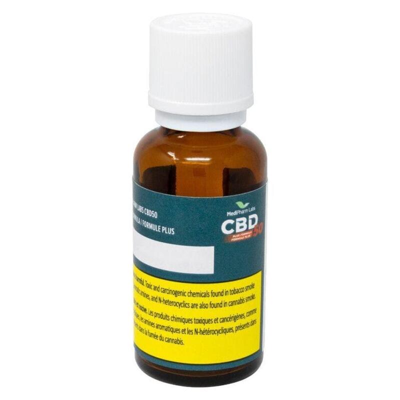 CBD 50 Plus Formula Oil - MediPharm Labs - CBD50 Plus Formula Oil 30ml Oils