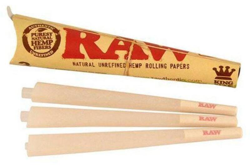 Raw Cone Classic- King Size ( 3 In a pack)