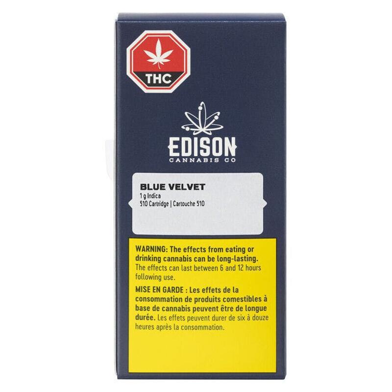 Blue Velvet 510 Thread Cartridge 1g 510 Thread Cartridges