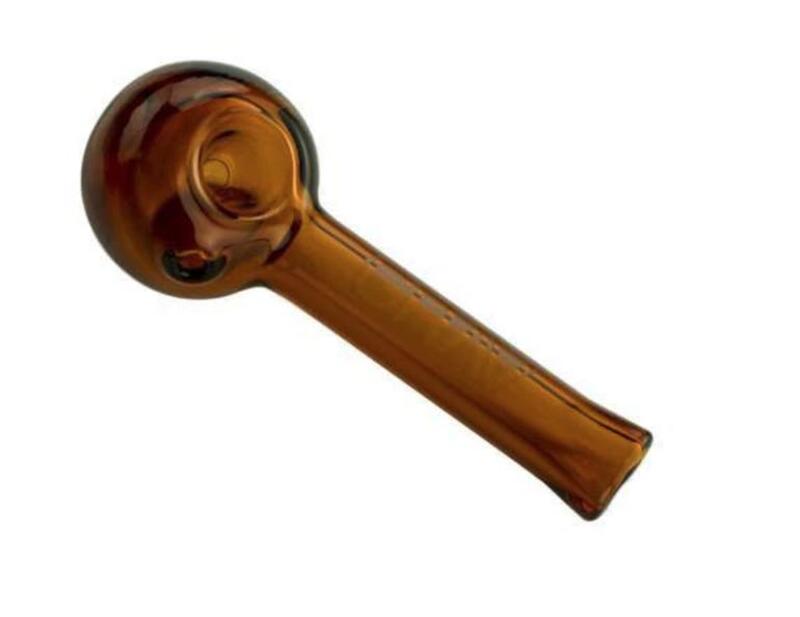 3.25" Pinch Spoon Amber