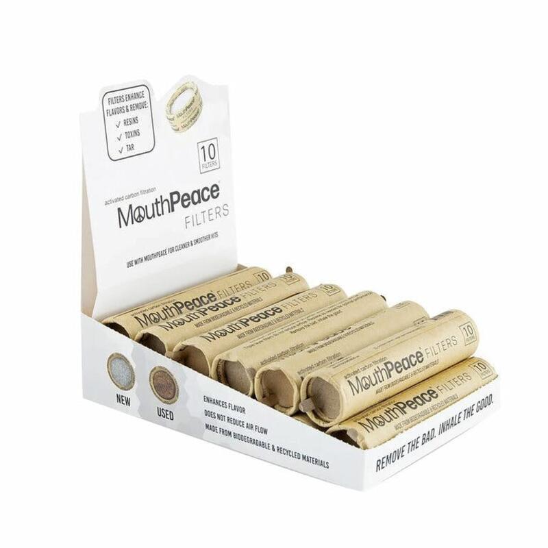 10pc MouthPeace Filter Roll by Moose Labs - 10pc MouthPeace Filter Roll by Moose Labs