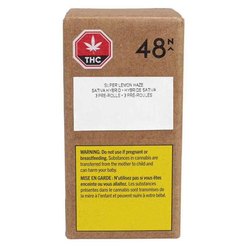 48north Pre-rolls - Super Lemon Haze 3x0.5g