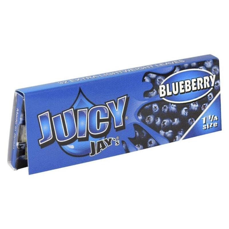Blueberry 1.25 Rolling Papers 1.25" Rolling Papers, Cones and Filters