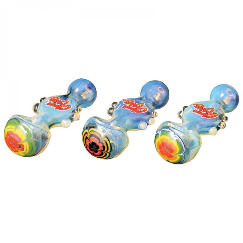 Cheech & Chong Glass Colour Changing Alice Bowie Hand Pipe