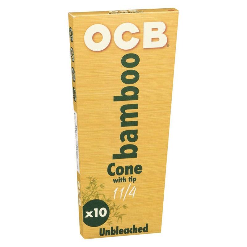 Bamboo Cones 1.25" Rolling Papers, Cones and Filters