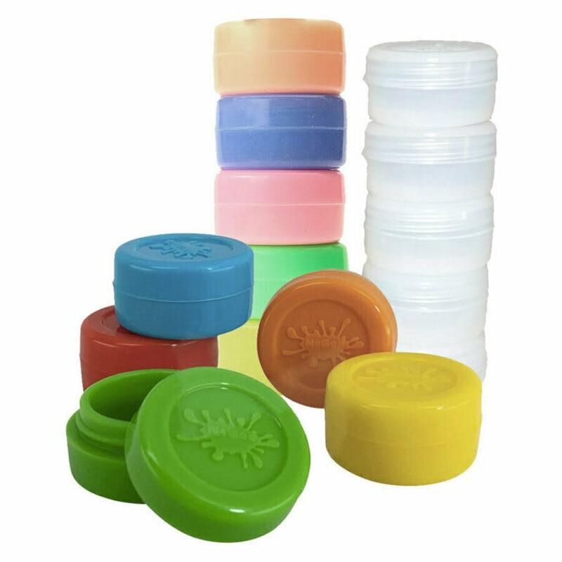 5pk Nonstick Silicone Containers by NoGoo - Assorted Colours