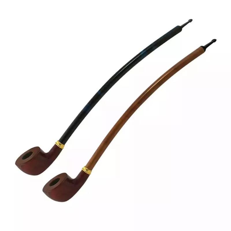 15" Curved Pear Style Pipe by Shire Pipe - 15" Curved Pear Style Pipe by Shire Pipe - Rosewood