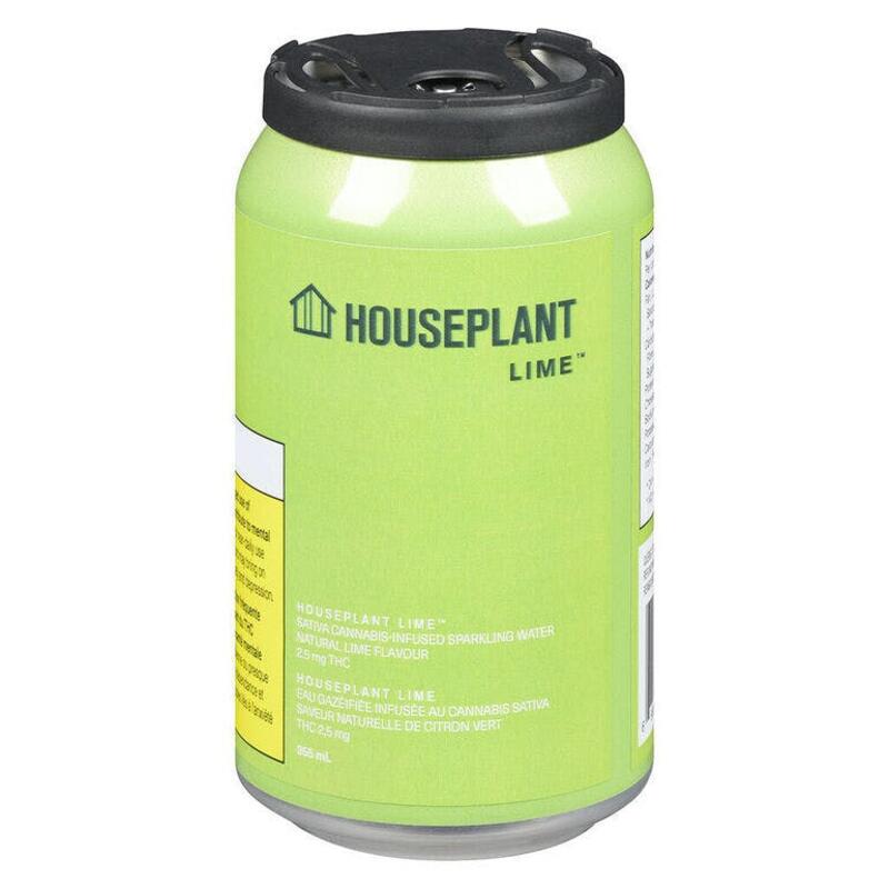 Houseplant Sparkling Water - Lime - Single Can