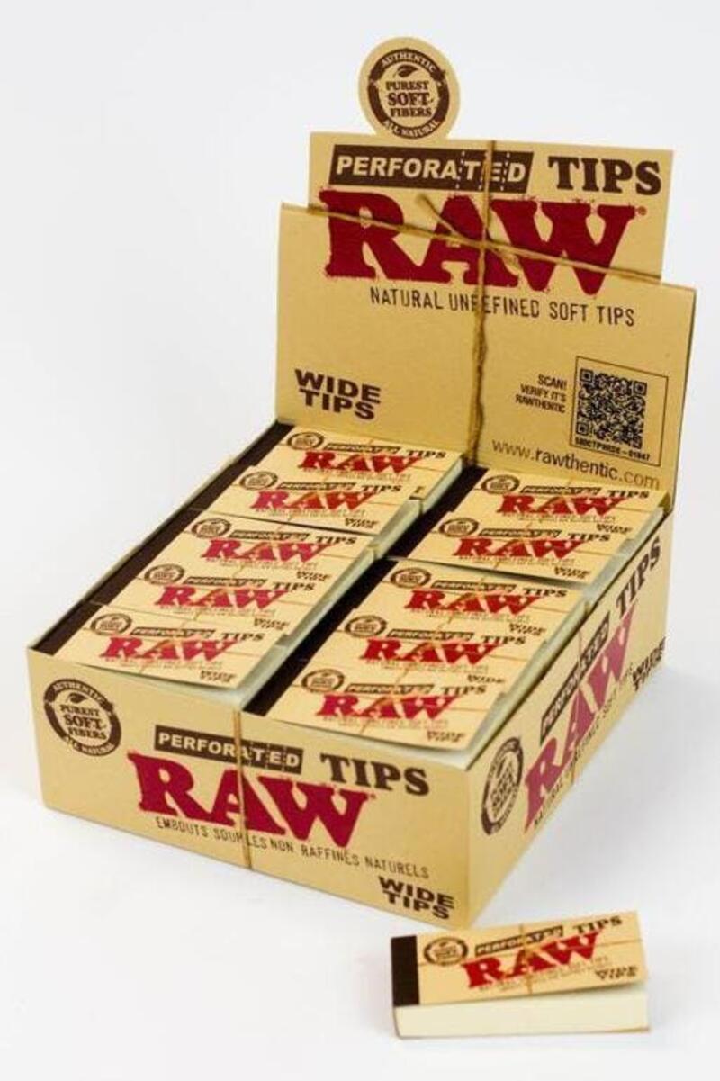 RAW - Perforated Tips - Wide