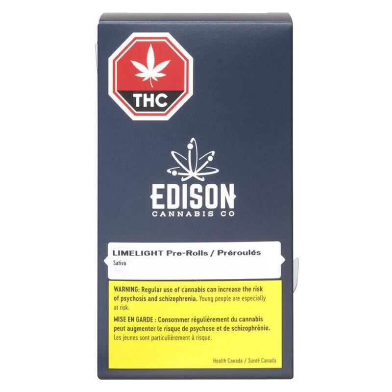 Edison Cannabis Co - Limelight Pre-Roll Sativa - 3x0.5g