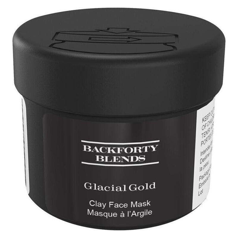 Backforty Blends - Glacial Gold Clay Mask - 75g