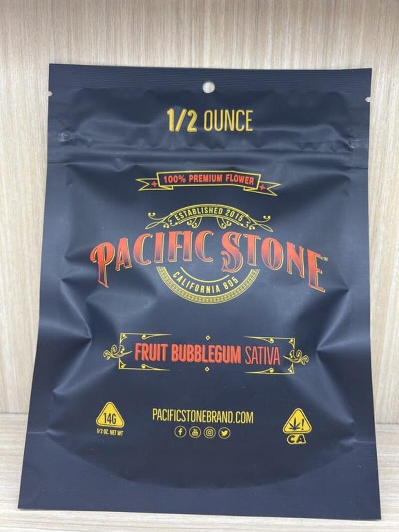 Pacific Stone - Fruit Bubblegum 14g - 14 grams